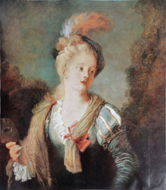 La Comédienne, Switzerland by Jean-Antoine Watteau