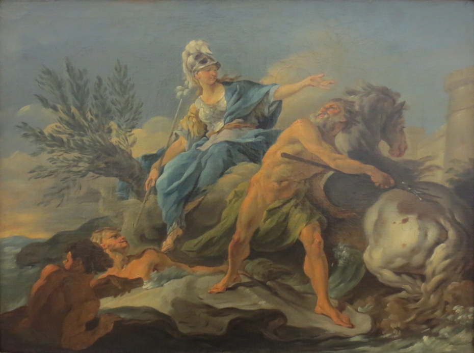 La dispute de Minerve et de Neptune pour parrainer Athènes