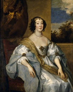 Lady Dorothy Percy, Countess of Leicester (1598-1659) by Anthony van Dyck
