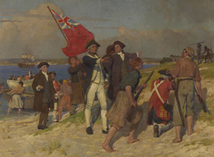 Landing of Captain Cook at Botany Bay, 1770