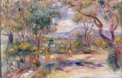 Landscape at Cagnes (Renoir's Garden) by Auguste Renoir