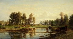 Landscape by Émile Lambinet