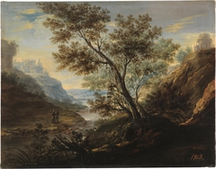 Landscape with Figures by Pedro Rodriguez de Miranda