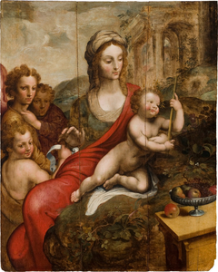 Madonna of the Yarnwinder by Anonymous