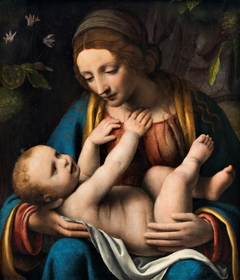 Madonna with the Christ Child by Bernardino Luini