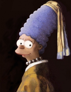 Marge Simpson by David Barton