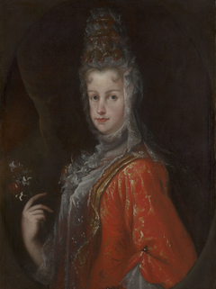 Maria Luisa Gabriela of Savoy, Queen Consort of Philip V of Spain (1688-1714) by Attributed to Francisco Antonio Meléndez