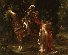 Marphise by Eugène Delacroix