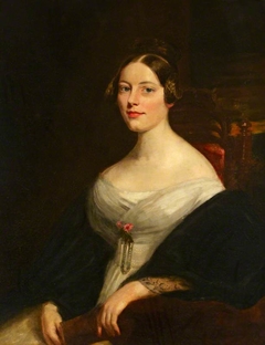 Mary Postans, Mrs Alfred Shaw (1814-1876) by Hermann Winterhalter