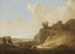 Mountainous Landscape with the Ruins of a Castle by Aelbert Cuyp