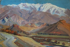 Mountains in Eghegnadzor by Gevorg Avagyan
