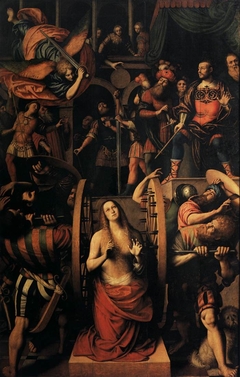 Мученичество святой Екатерины by Gaudenzio Ferrari