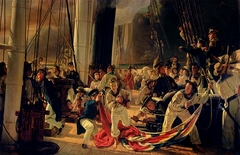 On the Deck During a Sea Battle