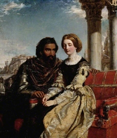 Othello and Desdomona (1856) by William Powell Frith
