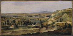 Panoramic Landscape by Pierre Etienne Théodore Rousseau