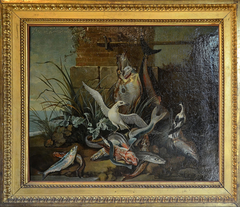 Poissons et oiseaux de mer by Jean-Baptiste Oudry