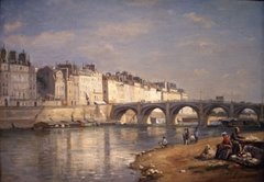 Pont de la Tournelle, Paris by Stanislas Lépine