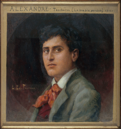 Portrait de René Alexandre (1885-1946), sociétaire de la Comédie-Française, dans le rôle de Tascheron de "La Brebis perdue" by Louis Édouard Fournier