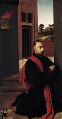 Portrait of a Male Donor by Petrus Christus