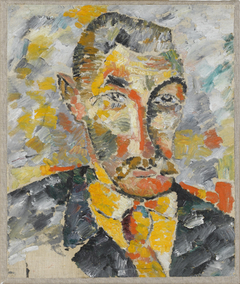 Portrait of a Man (Alexei Morgunov?) by Kazimir Malevich