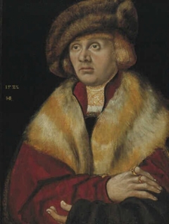 Portrait of a Man by Hans Brosamer