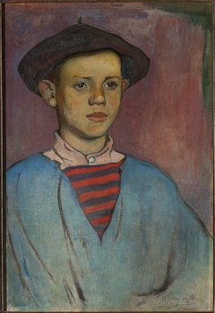 Portrait of a young fisherman by Władysław Ślewiński
