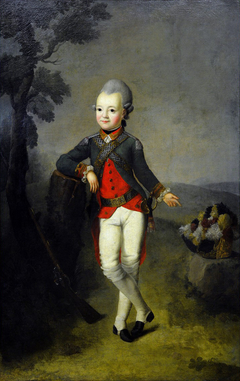 Portrait of Alexander Alekseevich Turchaninov (1772-1796) by Leonty Stanishevsky