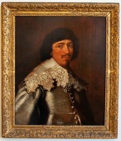 Portrait of an unknown nobleman by Abraham de Vries
