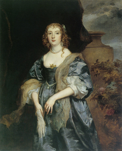 Portrait of Anne Carr, Lady Russell by Anthony van Dyck