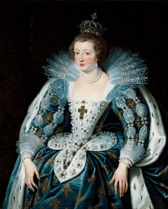 Portrait of Anne of Austria by Peter Paul Rubens