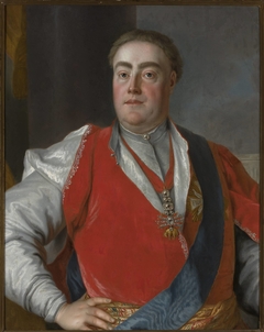 Portrait of Augustus III (1696–1763), King of Poland by Louis de Silvestre