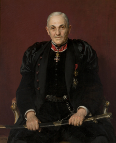 Portrait of Dawid Abrahamowicz by Kazimierz Pochwalski