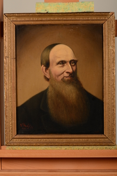 Portrait of Dirk Weeshoff (1825-1887) by Klaas Weeshoff