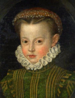 Portrait of Elisabeth of Austria (1554-1592). by Giulio Licinio