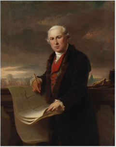 Portrait of James Gandon (1743-1823), Architect by William Cuming