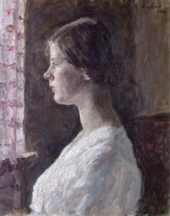 Portrait of Lilli Scheel by Signe Scheel
