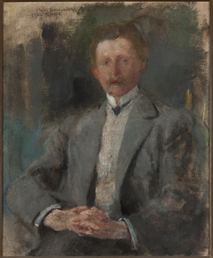 Portrait of Ludwik Puget by Olga Boznańska