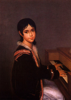 Portrait of Mariana Benedita Sequeira by Domingos Sequeira