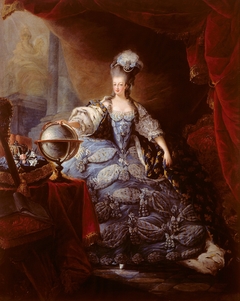 Portrait of Marie-Antoinette of Austria by Jean-Baptiste André Gautier-Dagoty