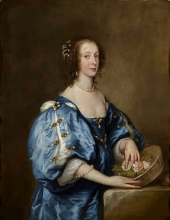 Portrait of Mary Barber (later Lady Jermyn) by Anthony van Dyck