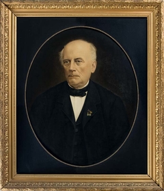 Portrait of mr. Jacob Dirks (1811-1892) by Johannes Hendricus Doodkorte