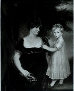 Portrait of Mrs. Manning and Her Daughter