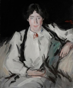 Portrait of Mrs Peploe by Samuel John Peploe - Samuel John Peploe - ABDAG010710