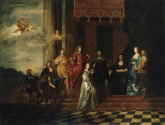 Portrait of the Earl of Pembroke with His Family (copy) by Unknown Artist