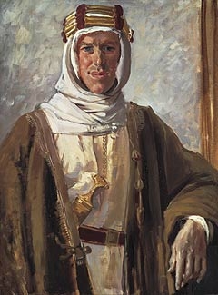 Portrait of Thomas Edward Lawrence - aka Lawrence of Arabia by Augustus John