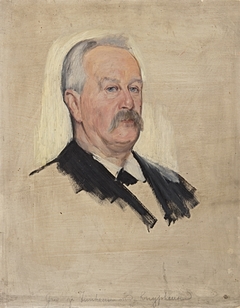 Portraitstudie Graf zu Innhausen-Knyphausen, Mitglied des Reichstages by William Pape