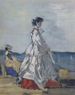 Princess Pauline Metternich (1836–1921) on the Beach by Eugène Boudin