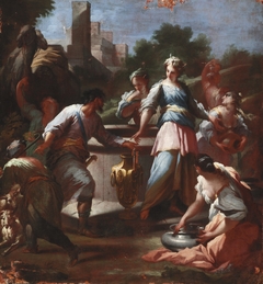 Rebecca at the Well by Giovanni Battista Ranieri del Pace
