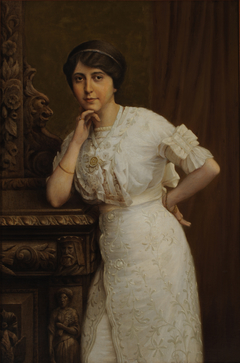 Retrato de Dona Matilde Melchert de Soares by Antonio Fernández Gómez