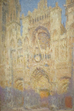 Rouen Cathedral, End of the Day by Claude Monet